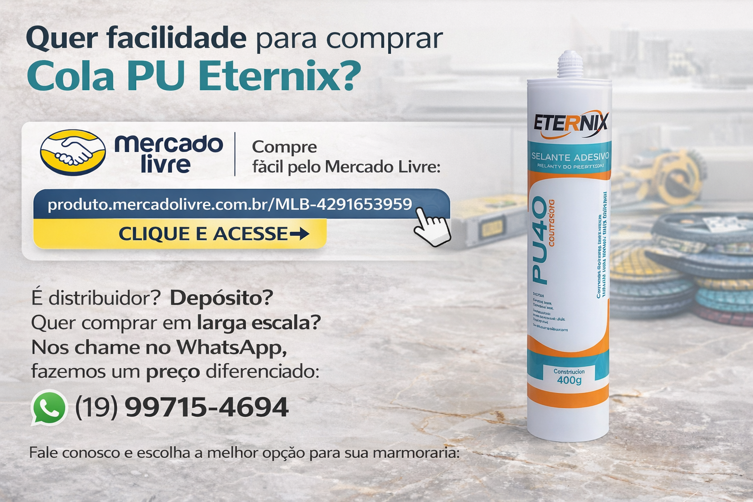 PU Eternix no Mercado Livre